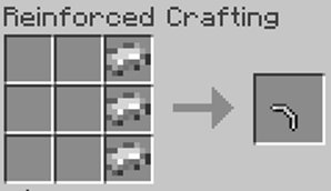 Mini pickaxe part craft