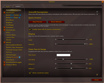 Fully Customizable Arena DR Nameplates Settings