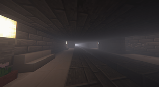 I found this train station It’s a little creepy here