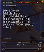 Edit Mode