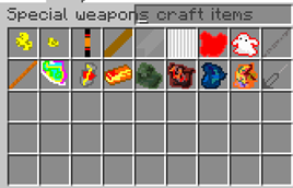 crafting items