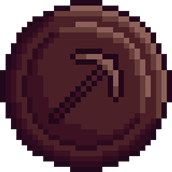 043 Pickaxe Coin