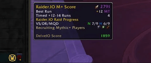 Friends List Score Display