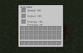 Upgrade gui
