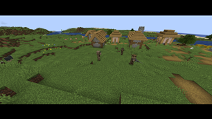 Soliders on village