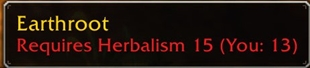 Herbalism too low