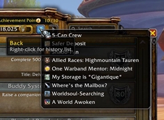 Quick History Navigation