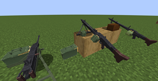 MG34, MG42 and also M2 from base mod
