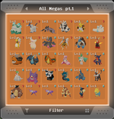 All Mega Showdown Megas (pt. 1)