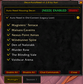 DecorAutoNeed Main UI