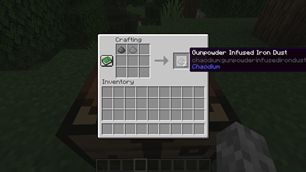 Gunpowder Infused Iron Dust