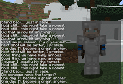 Dialog with archer of Donpheus