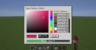 Dye Pattern Editor