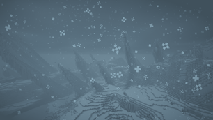 beautiful snow terrain