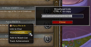 Instant Wowhead Integration