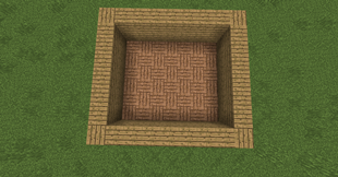You can make a funky floor like that!