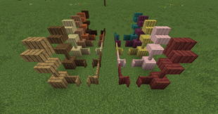 All blocks added in the mod (Programmer art is on)