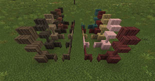 All blocks added in the mod (Excalibur resourcepack)