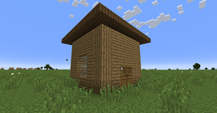 Just a box house