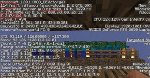 Before placing block