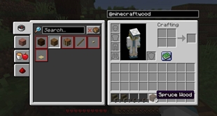 Survival Inventory block search