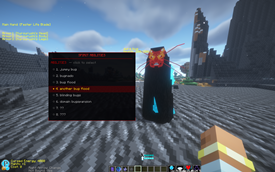 Spirit Abilities Menu