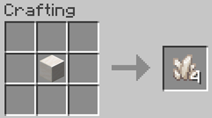 Recycling Quartz Block Recipe: