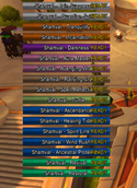 Raid cooldown bars