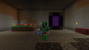 selfie in the portal room <3