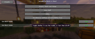 Configurable using ResPackOpts!