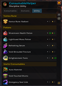 Item quantities and Utility