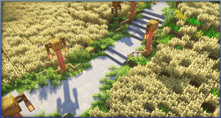 Vegetation helps paths blend more naturally into the landscape