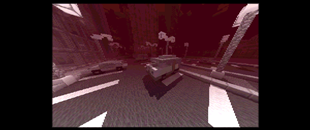 abandoned street PS1 Style 