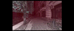 abandoned road PS1 Style
