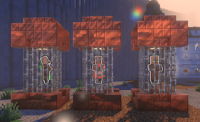 Shifters in cage