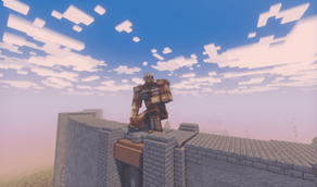 Armored on the wall!