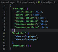 JSON Config Layout