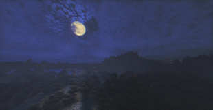 Childhood Summer mode - Misty Night Sky