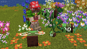 Bees love flowers