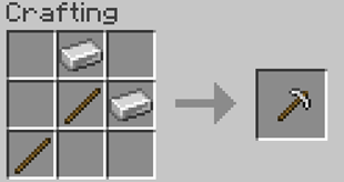 Iron Prospecting Pickaxe
