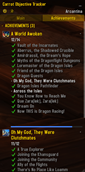 Achievements Tab