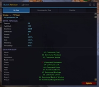 My Gear — Stats & Gear by Slot