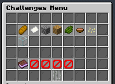 Player's Challenge Menu