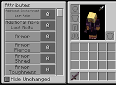 The Attributes GUI
