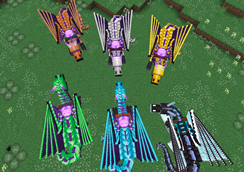 All dragon armors!