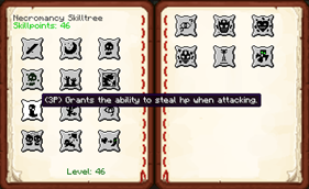 Necromancy Skilltree 2