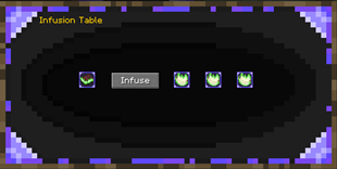 Infusion Table