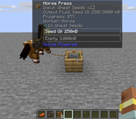 Pressing items into liquids