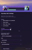 UI with Settings v2.0