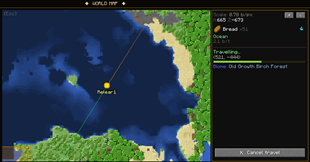 Journey to waypoint